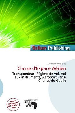 Couverture cartonnée Classe d'Espace Aérien de 