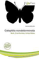 Kartonierter Einband Caloptilia nondeterminata von 
