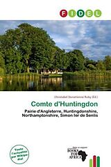 Couverture cartonnée Comte d'Huntingdon de 