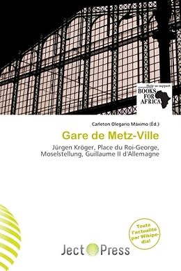 Couverture cartonnée Gare de Metz-Ville de 