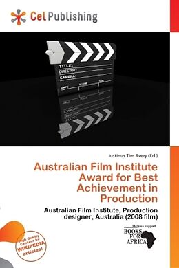 Couverture cartonnée Australian Film Institute Award for Best Achievement in Production de 