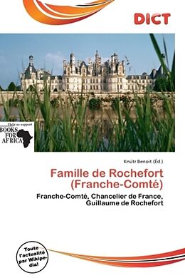 Couverture cartonnée Famille de Rochefort (Franche-Comté) de 