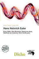 Couverture cartonnée Hans Heinrich Euler de 