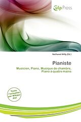 Couverture cartonnée Pianiste de 