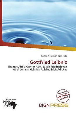 Kartonierter Einband Gottfried Leibniz von 