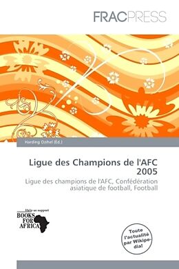 Couverture cartonnée Ligue des Champions de l'AFC 2005 de 