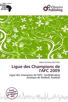 Couverture cartonnée Ligue des Champions de l'AFC 2009 de 