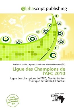 Couverture cartonnée Ligue des Champions de l'AFC 2010 de 