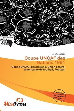 Couverture cartonnée Coupe UNCAF des Nations 1991 de 