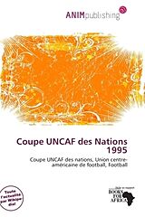 Couverture cartonnée Coupe UNCAF des Nations 1995 de 