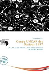 Couverture cartonnée Coupe UNCAF des Nations 1997 de 