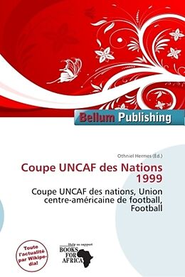 Couverture cartonnée Coupe UNCAF des Nations 1999 de 