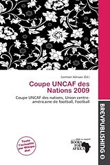 Couverture cartonnée Coupe UNCAF des Nations 2009 de 