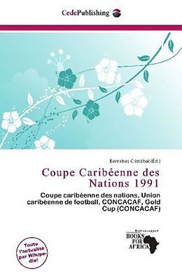 Couverture cartonnée Coupe Caribéenne des Nations 1991 de 