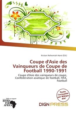 Couverture cartonnée Coupe d'Asie des Vainqueurs de Coupe de Football 1990-1991 de 