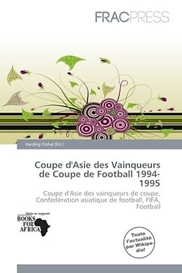 Couverture cartonnée Coupe d'Asie des Vainqueurs de Coupe de Football 1994-1995 de 