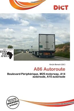 Couverture cartonnée A86 Autoroute de 