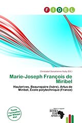 Couverture cartonnée Marie-Joseph François de Miribel de 