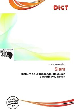 Couverture cartonnée Siam de 