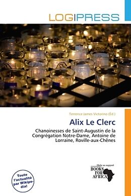 Couverture cartonnée Alix Le Clerc de 