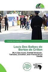 Couverture cartonnée Louis Des Balbes de Berton de Crillon de 