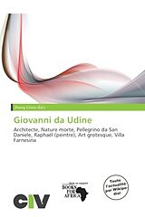 Couverture cartonnée Giovanni da Udine de 