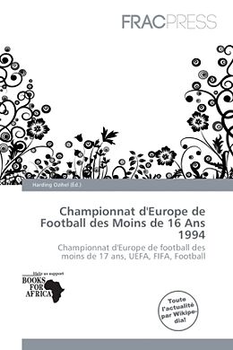 Couverture cartonnée Championnat d'Europe de Football des Moins de 16 Ans 1994 de 