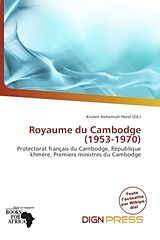 Couverture cartonnée Royaume du Cambodge (1953-1970) de 