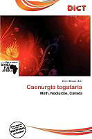 Kartonierter Einband Caenurgia togataria von 