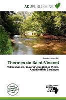 Couverture cartonnée Thermes de Saint-Vincent de 