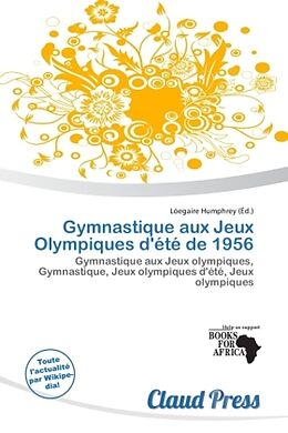 Couverture cartonnée Gymnastique aux Jeux Olympiques d'été de 1956 de 