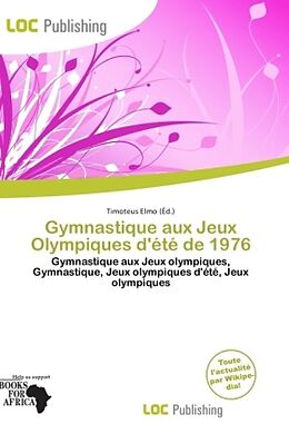 Couverture cartonnée Gymnastique aux Jeux Olympiques d'été de 1976 de 