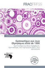 Couverture cartonnée Gymnastique aux Jeux Olympiques d'été de 1980 de 