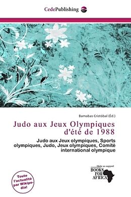 Couverture cartonnée Judo aux Jeux Olympiques d'été de 1988 de 