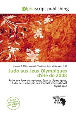 Couverture cartonnée Judo aux Jeux Olympiques d'été de 2008 de 