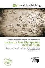 Couverture cartonnée Lutte aux Jeux Olympiques d'été de 1936 de 