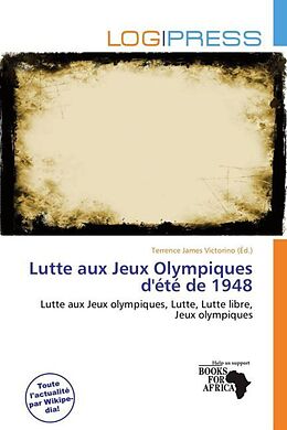 Couverture cartonnée Lutte aux Jeux Olympiques d'été de 1948 de 