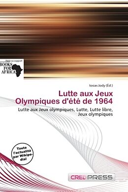 Couverture cartonnée Lutte aux Jeux Olympiques d'été de 1964 de 