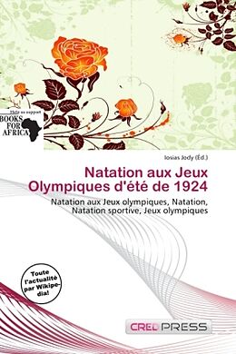 Couverture cartonnée Natation aux Jeux Olympiques d'été de 1924 de 