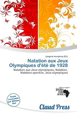 Couverture cartonnée Natation aux Jeux Olympiques d'été de 1928 de 