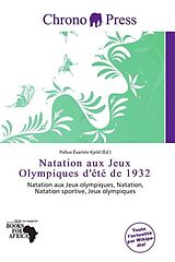 Couverture cartonnée Natation aux Jeux Olympiques d'été de 1932 de 