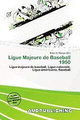 Couverture cartonnée Ligue Majeure de Baseball 1950 de 