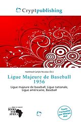 Couverture cartonnée Ligue Majeure de Baseball 1956 de 