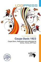 Couverture cartonnée Coupe Davis 1922 de 