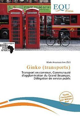 Couverture cartonnée Ginko (transports) de 