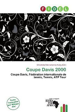 Couverture cartonnée Coupe Davis 2000 de 