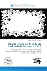 Couverture cartonnée Championnat du Monde de Basket-ball Masculin 1982 de 