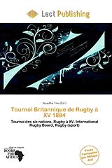 Couverture cartonnée Tournoi Britannique de Rugby à XV 1884 de 