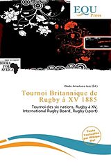 Couverture cartonnée Tournoi Britannique de Rugby à XV 1885 de 