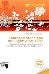 Couverture cartonnée Tournoi Britannique de Rugby à XV 1897 de 